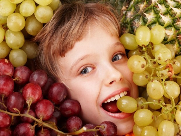 Виноград для детей