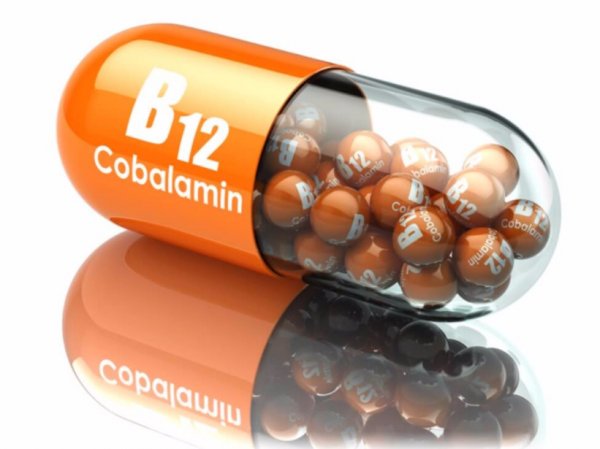 Витамин В12 (цианокобаламин): описание, польза, вред, влияние на .