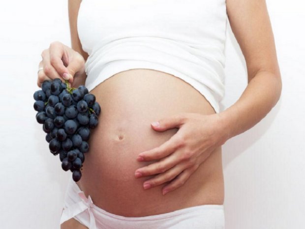 Виноград при беременности