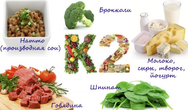 Витамин к2 в каких продуктах содержится больше всего менахинона