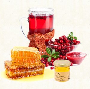 Клюква с мёдом Клюква с мёдом