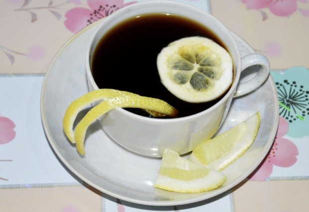 Кофе с лимоном