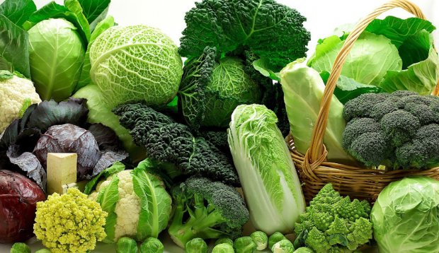 Зелёные овощи