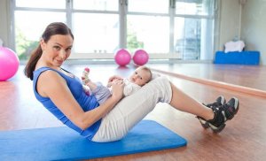 Комплекс упражнений для похудения после родов